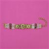 Antique Pearl Bracelet with Matte Gold Plating