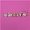 Antique Pearl Bracelet with Matte Gold Plating