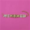 Antique Pearl Bracelet with Matte Gold Plating