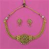 Antique Classic Necklace with Matte Gold Plating