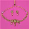 Antique Classic Necklace with Matte Gold Plating