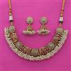 Antique Animal Necklace with Matte Gold Plating