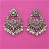 Antique Pearl Earring with Mehndi Plating