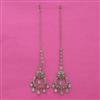 Antique Chand Earring with Mehndi Plating