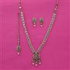 Antique Long Necklace with Mehndi Plating