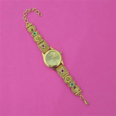 Antique Classic Watch with Gold Plating