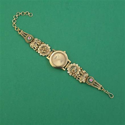 Antique Animal Watch with Gold Plating