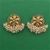 Antique Pearl Earring with Gold Plating