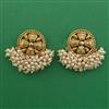 Antique Pearl Earring with Gold Plating