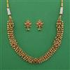 Antique Birds Necklace with Matte Gold Plating
