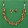 Antique Birds Necklace with Matte Gold Plating