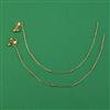 Antique Delicate Payal with Gold Plating