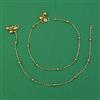 Antique Delicate Payal with Gold Plating