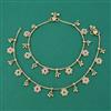 Antique Classic Payal with Matte Gold Plating