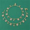 Antique Classic Payal with Matte Gold Plating