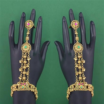 Antique Classic Hath Pan with Matte Gold Plating