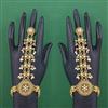 Antique Pearl Hath Pan with Matte Gold Plating