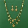 Antique Layered Necklace with Gold Plating
