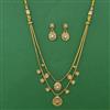 Antique Layered Necklace with Gold Plating