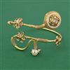 Antique Pearl Baju Band with Gold Plating