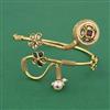 Antique Pearl Baju Band with Gold Plating