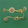 Antique Pearl Baju Band with Gold Plating