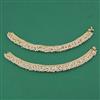 Antique Pearl Payal with Gold Plating