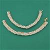 Antique Pearl Payal with Gold Plating