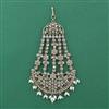 Antique Pearl Pasa with Mehndi Plating
