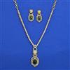Antique Animal Necklace with Matte Gold Plating