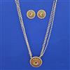 Antique Birds Pendant Set with Gold Plating