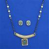 Antique Pearl Mangalsutra with Gold Plating