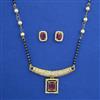 Antique Pearl Mangalsutra with Gold Plating
