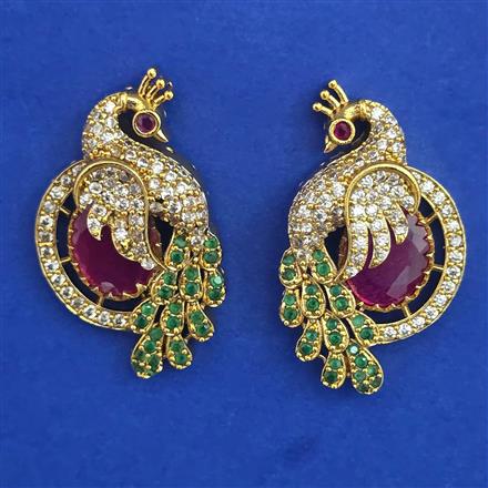 Antique Birds Earring with Gold Plating