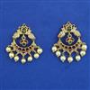 Antique Pearl Earring with Gold Plating