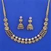 Antique Classic Necklace with Matte Gold Plating