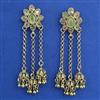 Antique Jhumki with Mehndi Plating