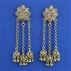 Antique Jhumki with Mehndi Plating