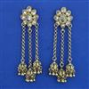 Antique Jhumki with Mehndi Plating