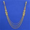 Antique Pearl Belt with Matte Gold Plating