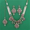 Antique Heritage Necklace with Mehndi Plating