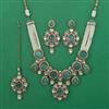 Antique Heritage Necklace with Mehndi Plating