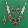 Antique Heritage Necklace with Mehndi Plating
