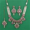Antique Heritage Necklace with Mehndi Plating
