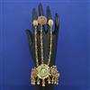 Antique Multi Finger Hath Pan with Gold Plating