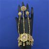 Antique Multi Finger Hath Pan with Gold Plating
