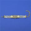 Antique Adjustable Bracelet with Gold Plating