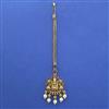 Antique Pearl Tikka with Matte Gold Plating