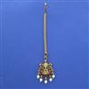 Antique Pearl Tikka with Matte Gold Plating