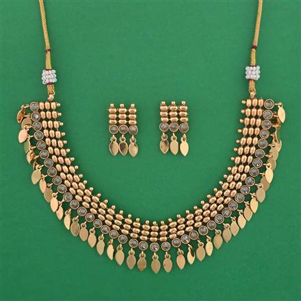 Antique Classic Necklace with Gold Plating